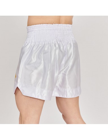 Pantaloni Kickboxing - Leone Basic white acquistare nel negozio online svizzero
