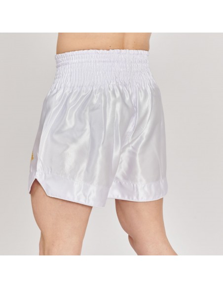 Pantaloni Kickboxing - Leone Basic white acquistare nel negozio online svizzero