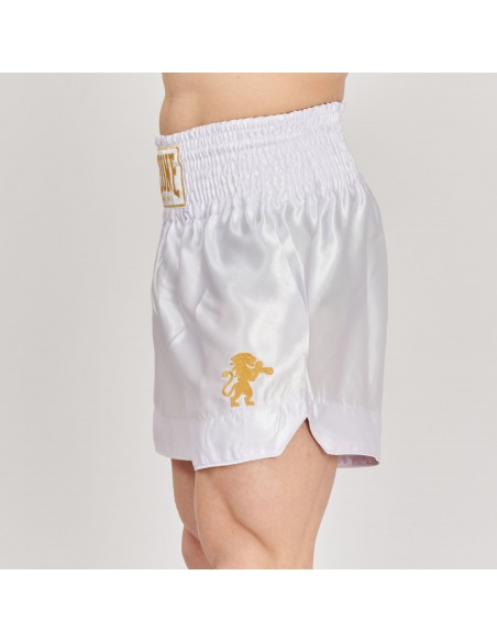 Pantaloni Kickboxing - Leone Basic white acquistare nel negozio online svizzero