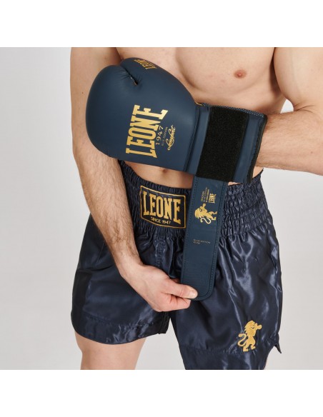 Pantaloni Kickboxing - Leone Basic Blue acquistare nel negozio online svizzero