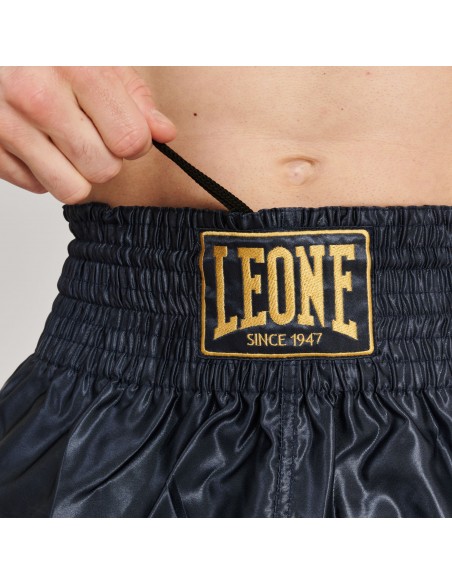 Pantaloni Kickboxing - Leone Basic Blue acquistare nel negozio online svizzero