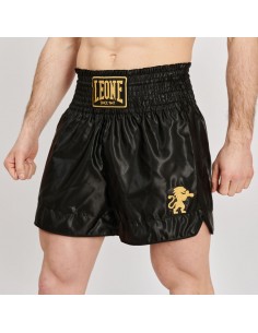 Pantaloni da Kickboxing - Leone Basic Black acquistare nel negozio online svizzero
