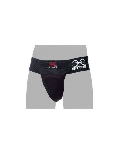 Protezione inguinale Sting: vestibilità sicura e alta traspirabilità combinata