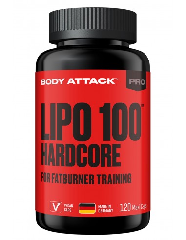 Lipo 100 Hardcore - Body Attack brûleur de graisse acheter en ligne