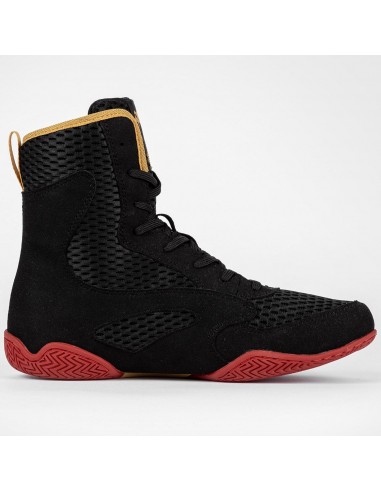 Bottes de boxe Contender - Acheter des chaussures de boxe de Venum en noir/rouge/or