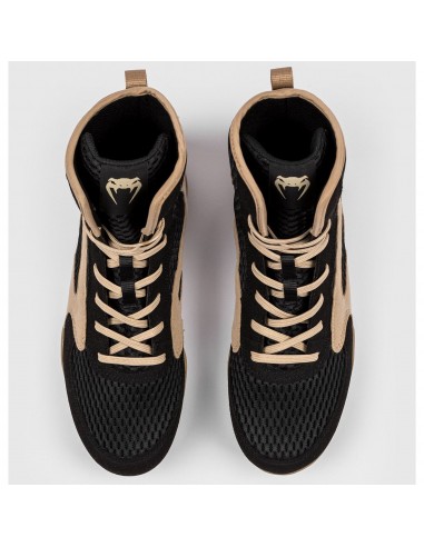 Bottes de boxe Contender - Chaussures de boxe de Venum en noir/sable