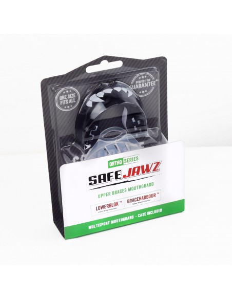 SAFEJAWZ Ortho Series : protège-dents spécialement conçu pour les porteurs d'appareils dentaires