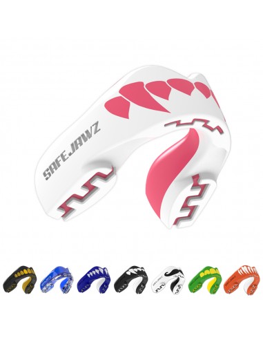 Acheter le protège-dents Safejawz Extro Series "Fangz Pink" en ligne