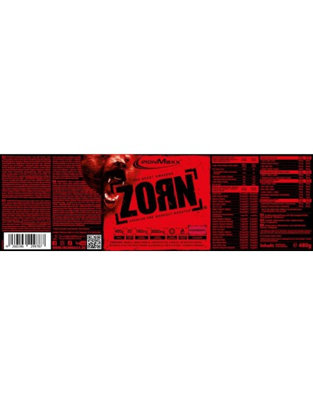 IronMaxx® Zorn®: il massimo dell'allenamento per le massime prestazioni