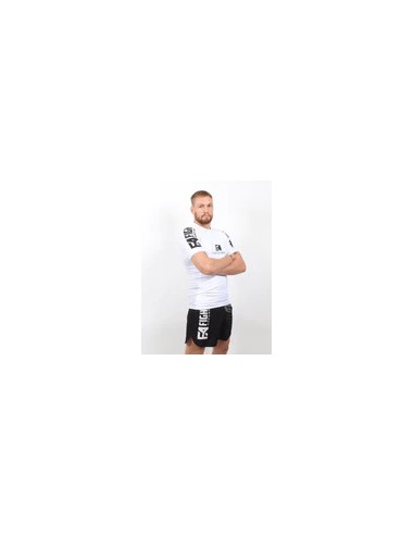 Fight Apparel 柔術 - Ranked Performance Rashguard Weiss