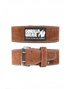 Stabilise ta colonne vertébrale avec la 4 Inch Leather Lifting Belt