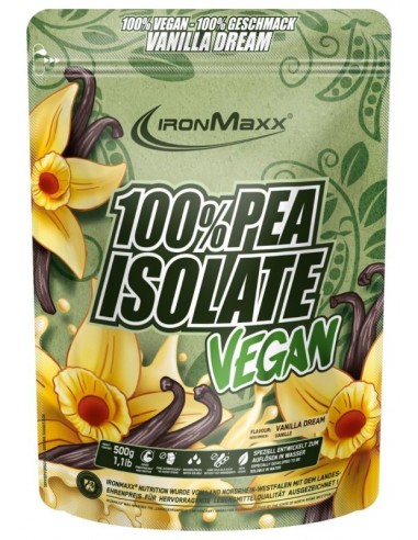 Ironmaxx 100% Pea Isolate Vegan 500g