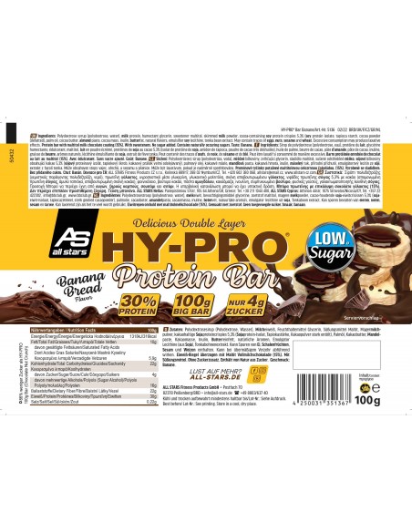 All Stars Hy Pro Bar - Protein Bar buy in swiss online shop
