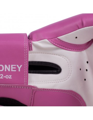 Guanti da boxe Benlee Rodney Pink: guanti da boxe in pelle sintetica per donna