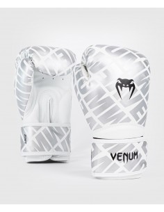 Gants de boxe pour débutants Venum Contender 1.5 XT en blanc