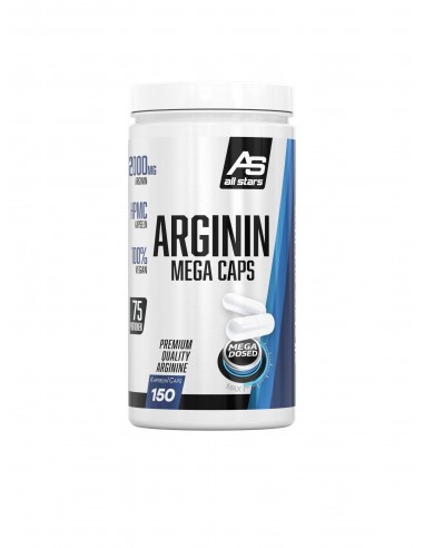All Stars Arginin Mega Caps : augmente ta pompe musculaire pendant l'entraînement