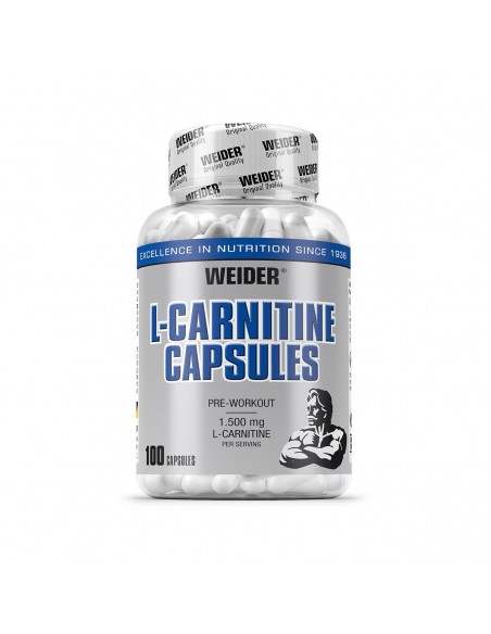 Transforme efficacement les acides gras en énergie cellulaire avec Weider L-Carnitine