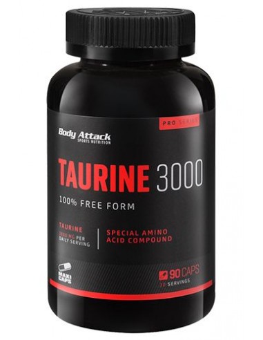 Body Attack Taurine 3000 60 pcs
