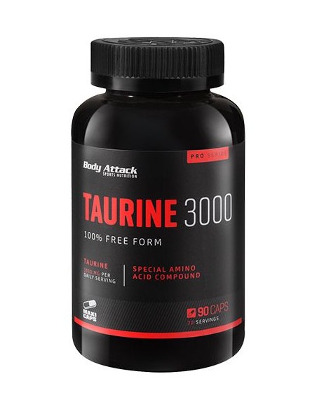 Body Attack Taurine 3000 60 Stk Swiss Edition