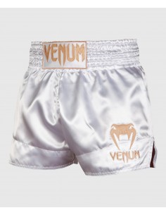 Venum Classic Muay Thai Shorts Weiss/Gold