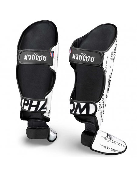 Phantom Muay Thai Schienbeinschutz Weiss