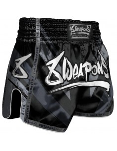 Combina l'abbigliamento e l'attrezzatura da combattimento con gli eleganti pantaloncini 8 WEAPONS