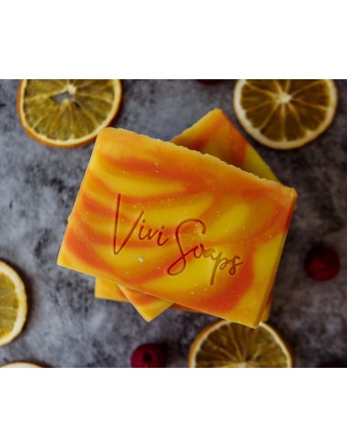 Sunset - hangemachte fruchtige Sommerseife 110g