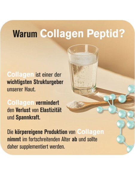 Collagen peptides - the protein powder for skin, hair, nails and joints