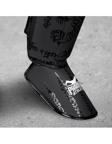 Phantom Schienbeinschoner Muay Thai Schwarz