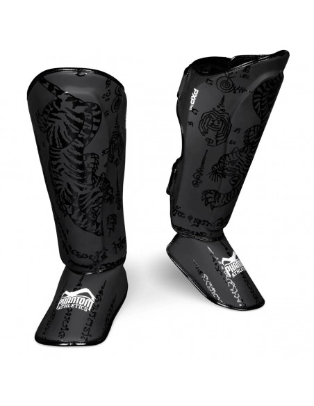 Phantom Schienbeinschoner Muay Thai Schwarz
