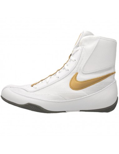 Nike Machomai 2 Bianco/Oro: scarpe perfette per i pugili veloci