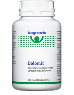 Calcium et magnésium : Burgerstein Dolomit pour les sportifs