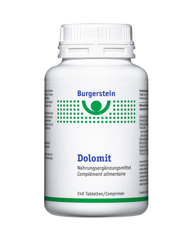 Calcium et magnésium : Burgerstein Dolomit pour les sportifs