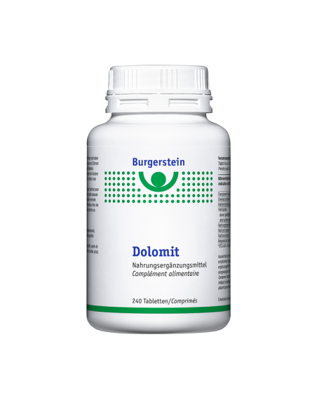 Calcium et magnésium : Burgerstein Dolomit pour les sportifs