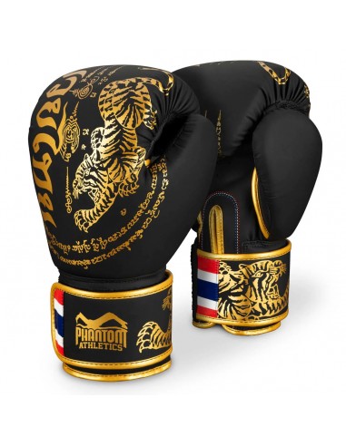 Sak-Yant Design: The Phantom boxing gloves for Muay Thai fighters