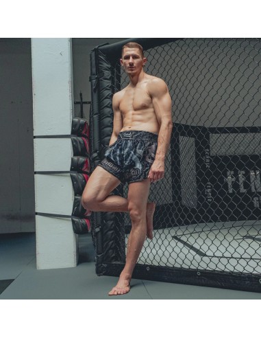 Tradition & style combined: Muay Thai shorts Bone Island from 8 Weapons