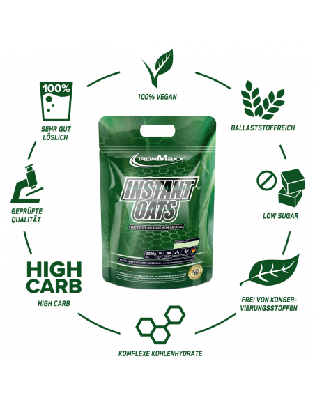 Ironmaxx Instant Oats 2000g