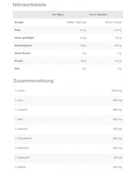 Ironmaxx 100% EAAs Ultra Strong 180 Stk