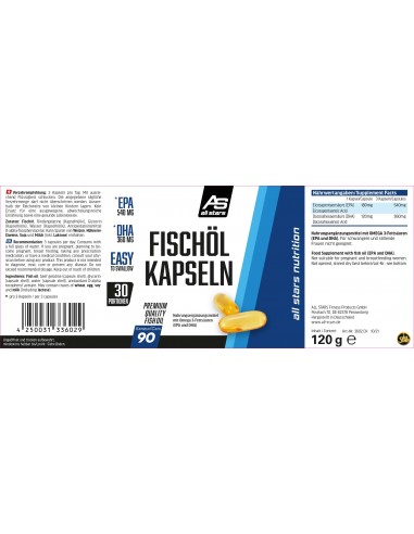 Omega-3 All Stars: EPA & DHA for optimal health & performance