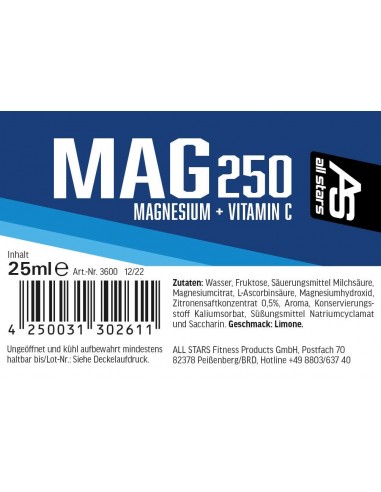Buy All Stars Mag 250 Pure Liquid in the Swiss online shop