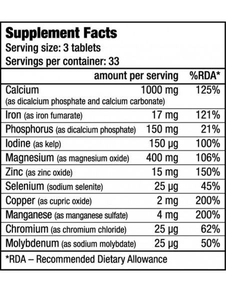Multi Mineral Complex - BioTech USA - buy in Swiss online shop