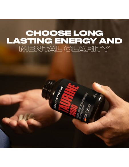 Body Attack Taurine 3000 60 pcs