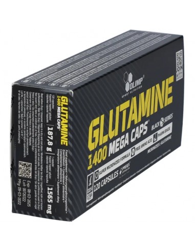 Pure L-glutamine: Olimp Glutamine Mega Caps 1400 mg