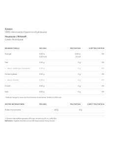 Cteatine Monohydrate Powder - Olimp - acquista nel negozio online svizzero 2