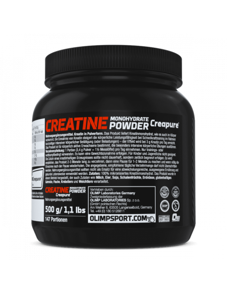 Olimp Creapure Powder: More strength and endurance!
