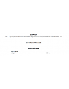 L-arginina in forma libera: Weider Arginine Caps per il massimo effetto 2