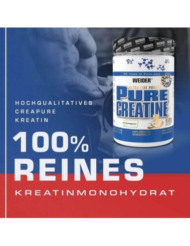 Acheter Creatine Pure - Weider Nutrition 600g dans la boutique en ligne suisse
