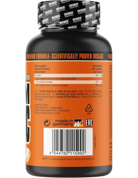 Weider Maximum Krea-Genic - Creatine buy in Swiss online shop