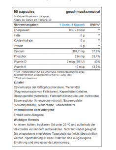 La force des os et des dents avec Bio Tech USA Ca-D3-K2 - Acheter maintenant ! 2