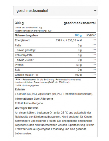Bio Tech Usa Citrulline Malate 90Stk